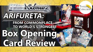 Arifureta  Box Opening amp Card Review Weiss Schwarz [upl. by Haidebej]