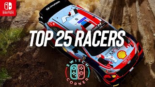 Top 25 Best Racing Games on Nintendo Switch No Kart Racers ALLOWED [upl. by Accisej]