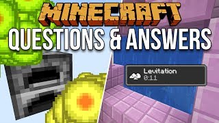 Minecraft 113 Questions amp Answers Minecraft Myth Busting 112 [upl. by Ahsilrak]