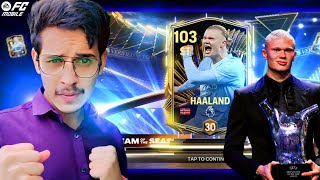 TOTS HAALAND IS HERE  H2H GAMEPLAY AND REVIEW IN FC MOBILE [upl. by Ellivnarg]