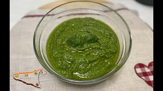 Pesto alla genovese con bimby [upl. by Cart]