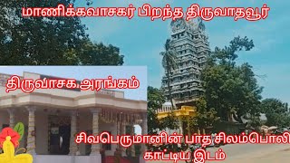 திருவாதவூர் மாணிக்கவாசகரின் பிறப்பிடம் திருமறை நாத சுவாமி கோவில் காண செல்வோமா [upl. by Ennail]