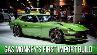 Gas Monkey Garage Builds a Japanese Import InDepth Look into the 1975 Datsun 280Z with Big Mike [upl. by Ludovick]