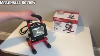 Hyper Tough 1000 Lumen Portable LED Area Light [upl. by Brewer]