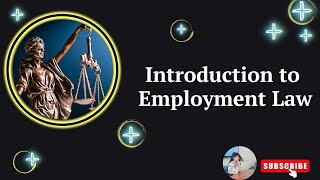 Introduction to Employment Law  කම්කරැ නීතිය Labor Law [upl. by Rashida919]