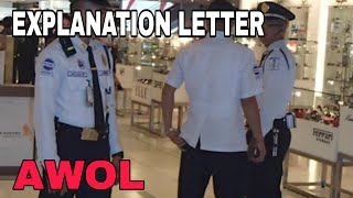 PAANO BA GUMAWA NG EXPLANATION LETTER KAPAG IKAW AY AWOL  ABSENT WITHOUT LEAVE SAMPLE [upl. by Einomrah]