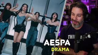 Director Reacts  aespa  Drama MV [upl. by Schmitt]