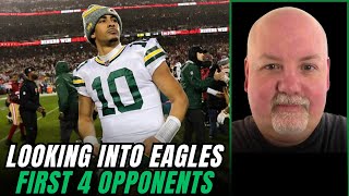 Previewing Eagles FIRST 4 GAMES of 2024 Tough Tests to Start the Year [upl. by Kraska413]