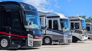 Comparing The Big 3 Class A Diesel RV Brands Newmar Entegra and Tiffin [upl. by Erdeid]