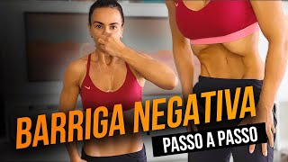 Barriga Negativa  Hipopressivo  Passo a Passo  Raquel Quartiero  RQX System [upl. by Sato104]