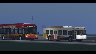 MTA Maryland Roblox 2009 New Flyer DE41LFR Hybrid 09062  On Route 91 [upl. by Marinelli]