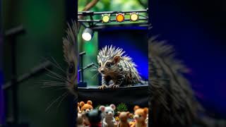 You WONT Believe This Animal Exists 🤯StripedTenrec Tenrec Madagascar WildlifeConservation [upl. by Niliak]