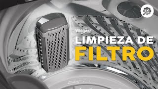 ¿Cómo realizar la limpieza de los filtros de mi lavadora Whirlpool [upl. by Malamut785]