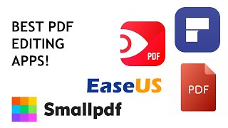 Best PDF Editing Apps [upl. by Justinn]