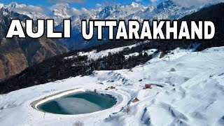 Explore Auli Indias Best Destination Auli Adventure Trekking Skiing with The Amazing Uttarakhand [upl. by Narah]