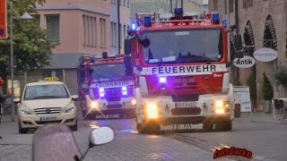 Feuerwehreinsatz in Nürnberger Innenstadt [upl. by Felecia215]