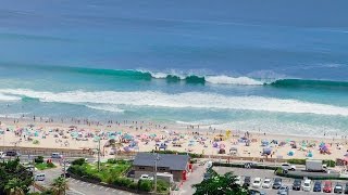 4K Ultra HD  夏の伊豆白浜海岸 Izu Shirahama Beach in Summer Shot on RED EPIC [upl. by Kamila155]