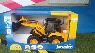 BRUDER NEWS 2015  2454 JCB 5CX ECO EXCAVATOR unwrapping [upl. by Mulvihill375]