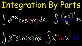 Integration By Parts [upl. by Ahsiuqal]