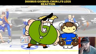 Doobus Goobus Chun Lis Legs Reaction [upl. by Nagirrek524]