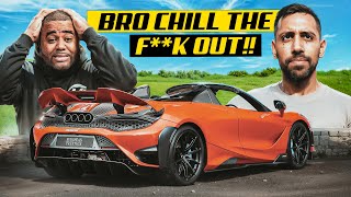 HE CRASHED HIS £300000 MCLAREN 765LT MUST SEE [upl. by Hamilah]