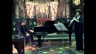 Linda Merrick and Julian Hellaby play Ravel and Pierné [upl. by Ettenrahc50]