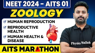 Complete ZOOLOGY in 1 Shot  NEET 2024  Part 1  Class 12th Lakshya  AITS Marathon [upl. by Ilatfen240]