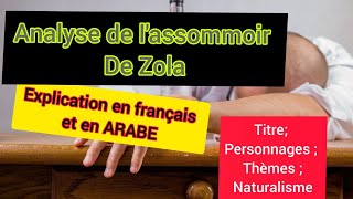 Analyse de lassommoir de Zola titre personnages thèmes aspects du naturalisme [upl. by Kachine546]