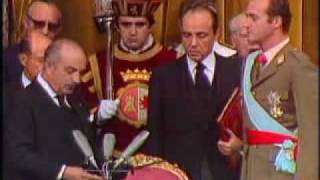 El juramento de Juan Carlos I [upl. by Hortensa]