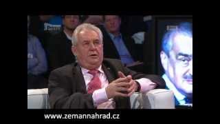 Miloš Zeman vs Karel Schwarzenberg  Prezidentská debata 18 Ledna 2013 [upl. by Stefanac910]