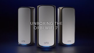 Orbi 970 WiFi 7 Mesh System Unboxing [upl. by Landbert]