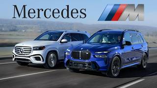 2024 BMW X7 vs Mercedes GLS Review  150000 Luxury SUV Battle [upl. by Yves718]