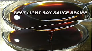 BEST LIGHT SOY SAUCE RECIPE [upl. by Bridwell]