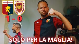 Genoa  Reggiana 10 RISPONDE IL CAMPO CONDIZIONE STRAORDINARIA MERAVIGLIA MESSIAS [upl. by Orelee93]