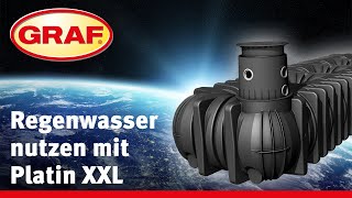 Flachtank Platin XXL – Regenwasser nutzen im XXLFormat  GRAF [upl. by Hodess153]