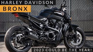 Will we see the Harley Davidson Bronx in 2023 [upl. by Retsbew]