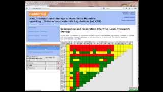 HazMat Tool  How To 1  Add HazMat  Hazard Classes and Check Segregation and Separation [upl. by Irrehs836]