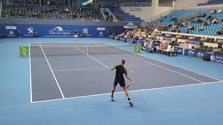 Slovak Open 2018 Lukas Rosol vs Egor Gerasimov [upl. by Aronos569]