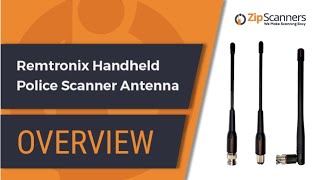 Remtronix Handheld Police Scanner Antenna [upl. by Dream]