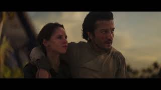 Rogue One A Star Wars Story Destruction of Scarif and death of Jyn Erso amp Cassian Andor 1080p HD [upl. by Tacita32]