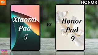 xiaomi pad 5 vs honor pad 9 [upl. by Aratnahs]