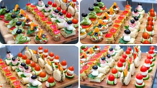 7 Delicious party appetizers  Finger food recipes for your guests [upl. by Aehsrop]