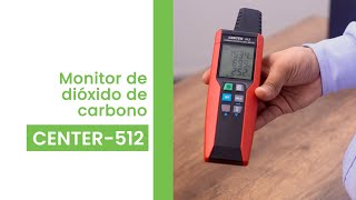 Monitor de dióxido de carbono CENTER 512 [upl. by Eidnak969]