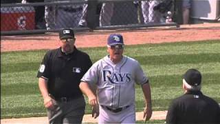 20110410 Maddon gets irate then ejected [upl. by Candis]