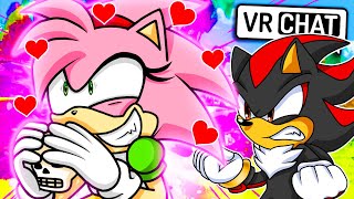 ROSY LOVES SHADOW Shadow Meets Rosy The Rascal VR Chat [upl. by Sellma]