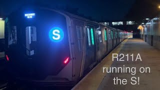 4K⁶⁰ SPECIAL Ride on R211A Shuttle to Rockaway Blvd 4249 [upl. by Nazus149]