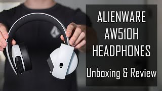 Alienware AW510H Headphones Unboxing amp Review [upl. by Shandeigh589]