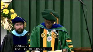 SUNY Oswego Commencement Ceremony Saturday December 16 2023 [upl. by Cod]