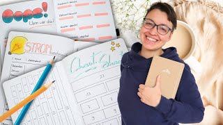 Ich zeige euch ALLE SEITEN in meinem BULLET JOURNAL für 2024 📖 einfaches JAHRESSETUP [upl. by Dail]