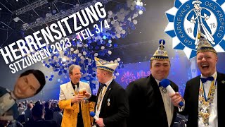 Sitzungen 2023 Teil 34  Herrensitzung [upl. by Leirrad]